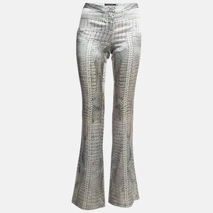 SOLD
Rare Roberto Cavalli Reptile Sill Pants 38IT